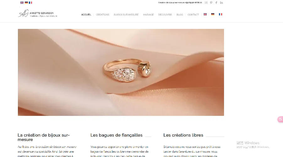 Annette Girardon Website Annette Girardon Website
