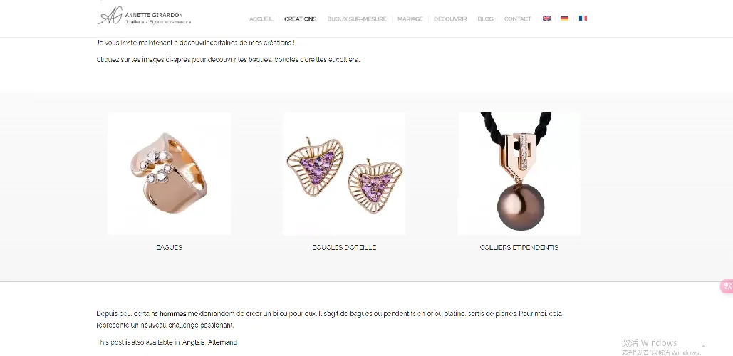 Annette Girardon Website Annette Girardon Website
