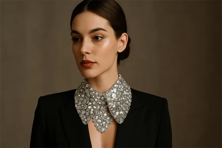 Bold statement collar necklace for formal occasions Bold statement collar necklace for formal occasions