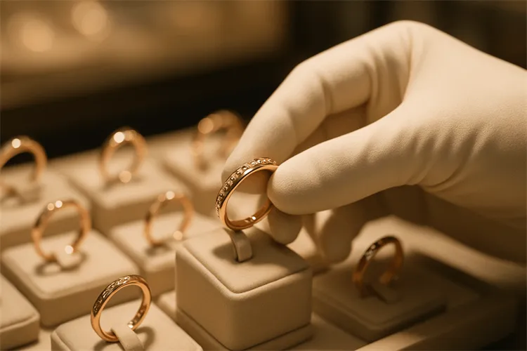 Selecting rose gold custom jewelry Selecting rose gold custom jewelry