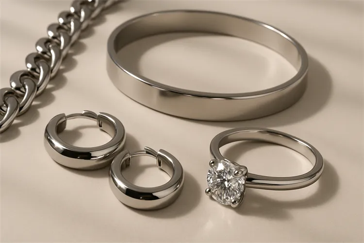 Elegant stainless steel jewelry collection Elegant stainless steel jewelry collection