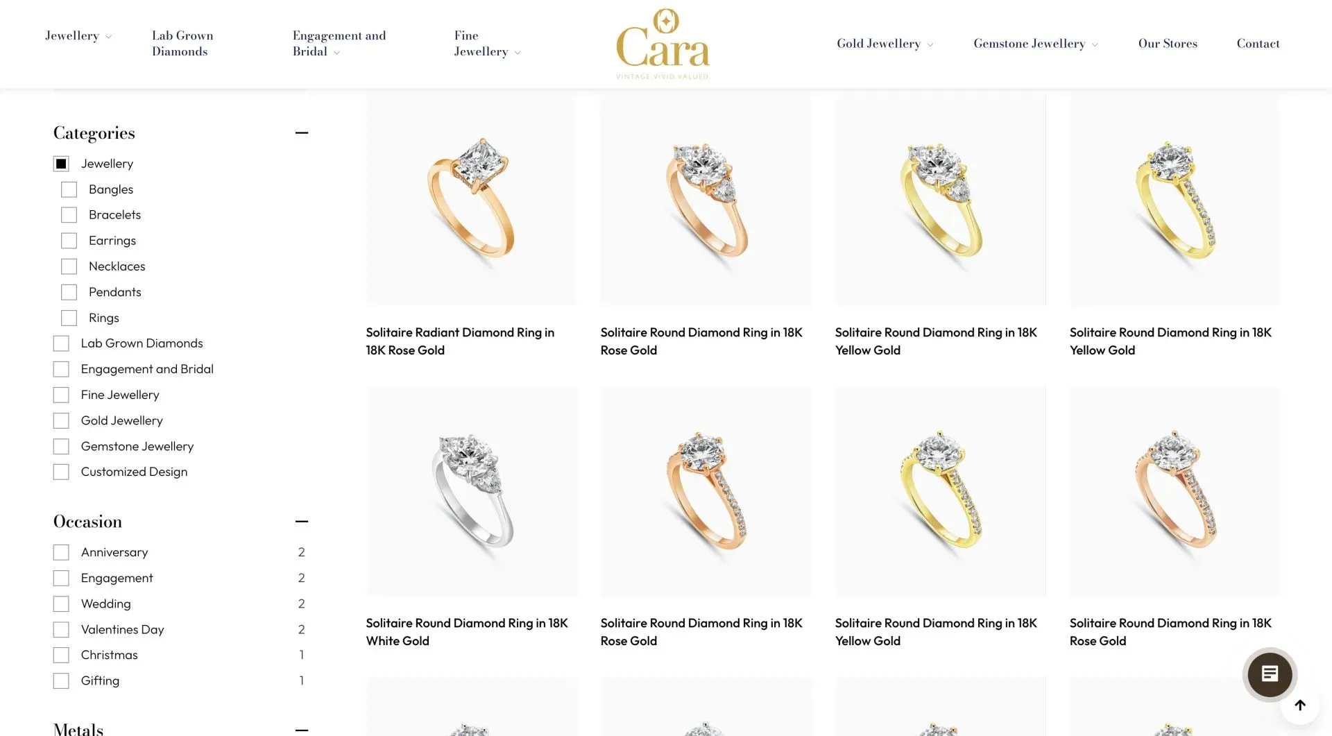 Cara Jewellers Product Cara Jewellers Product