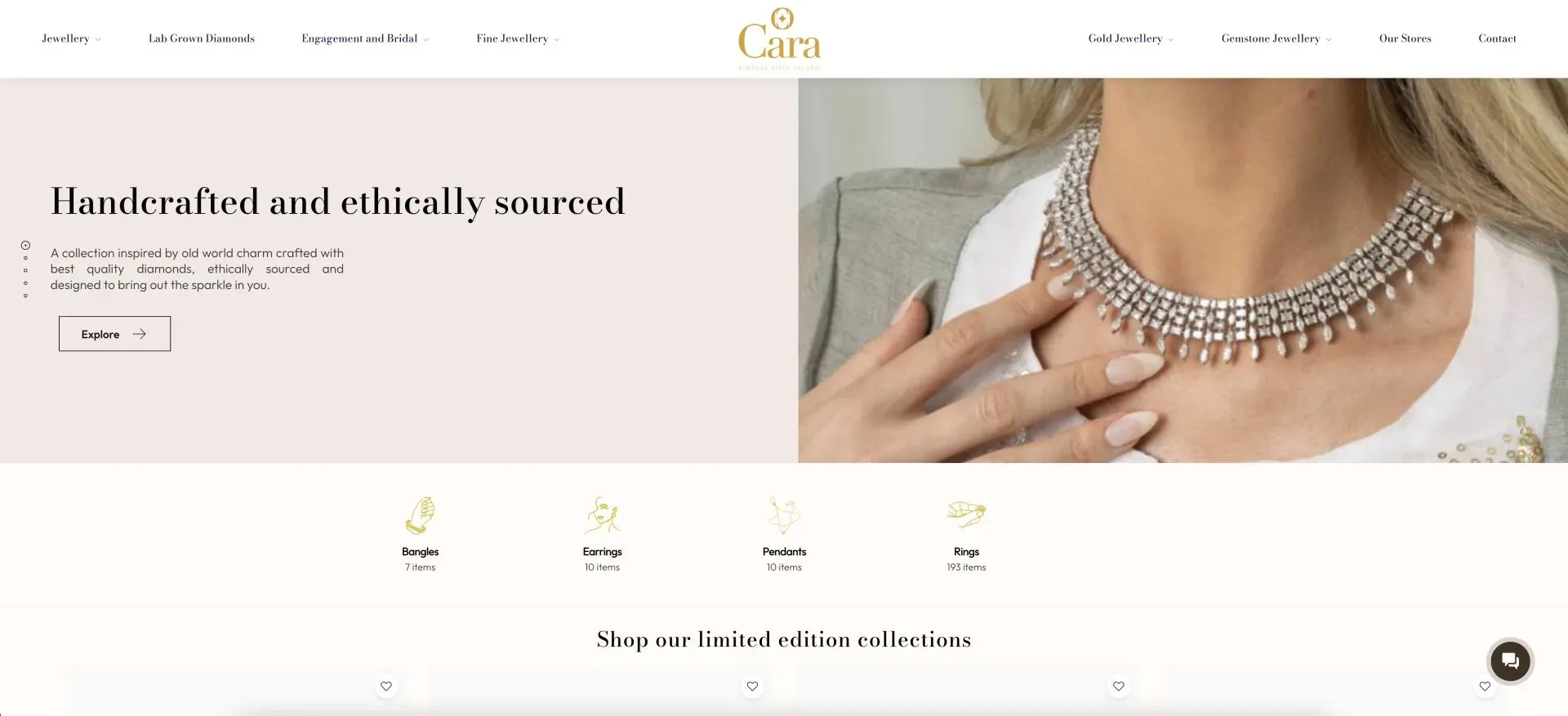 Cara Jewellers Website Cara Jewellers Website