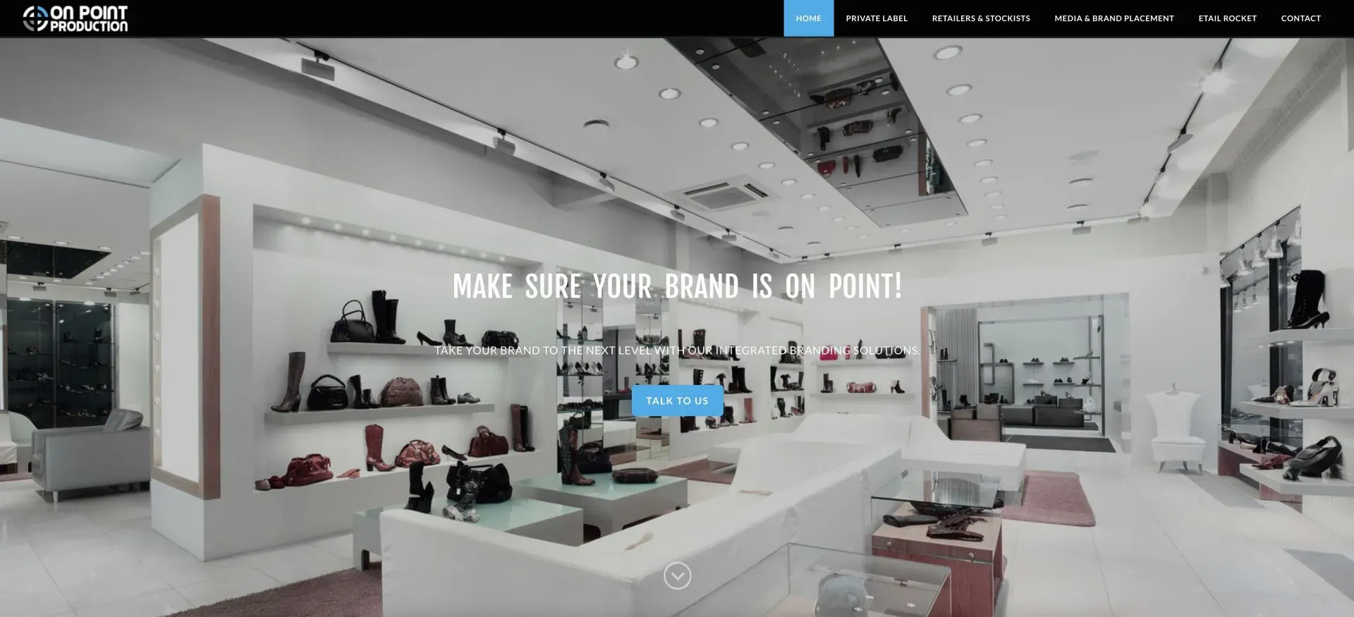 On Point Production Website On Point Production Website