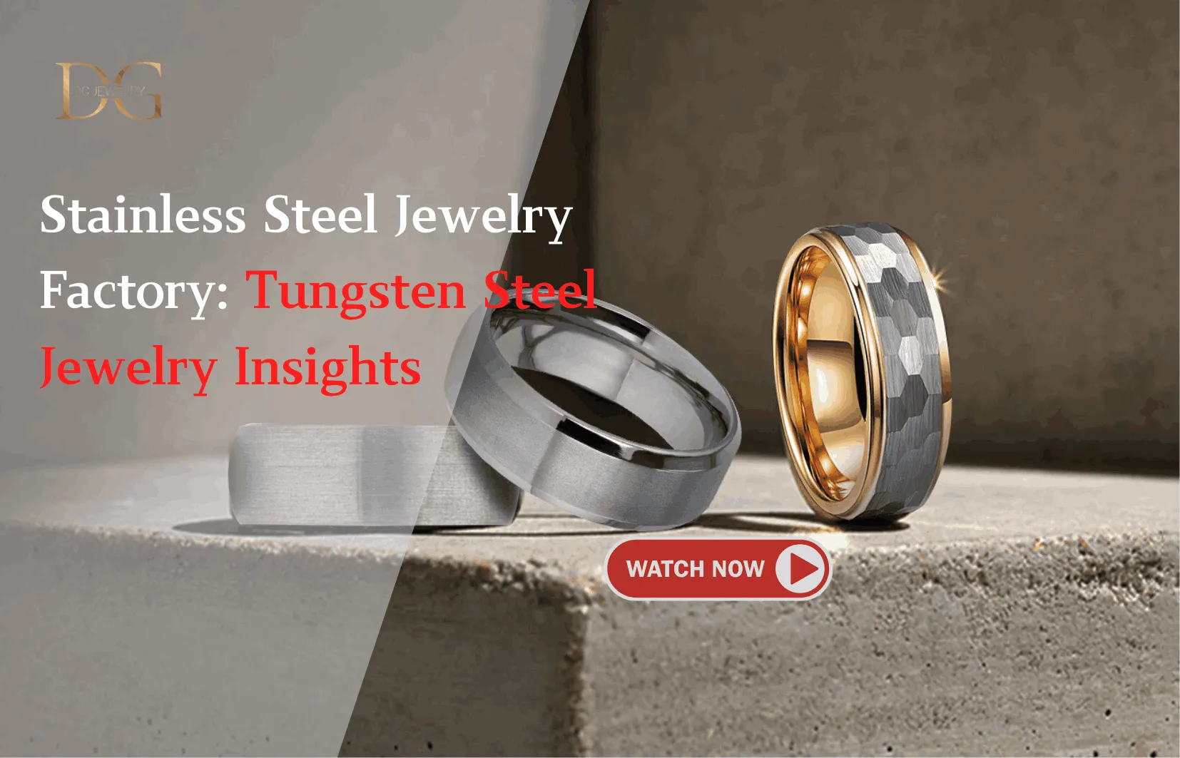 Stainless Steel Jewelry Factory Tungsten Steel Jewelry Insights