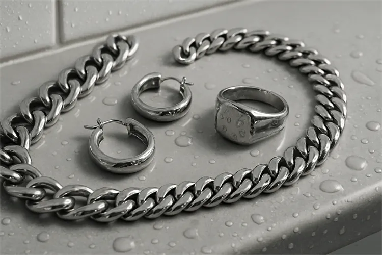 Durable and water-resistant stainless steel jewelry Durable and water-resistant stainless steel jewelry