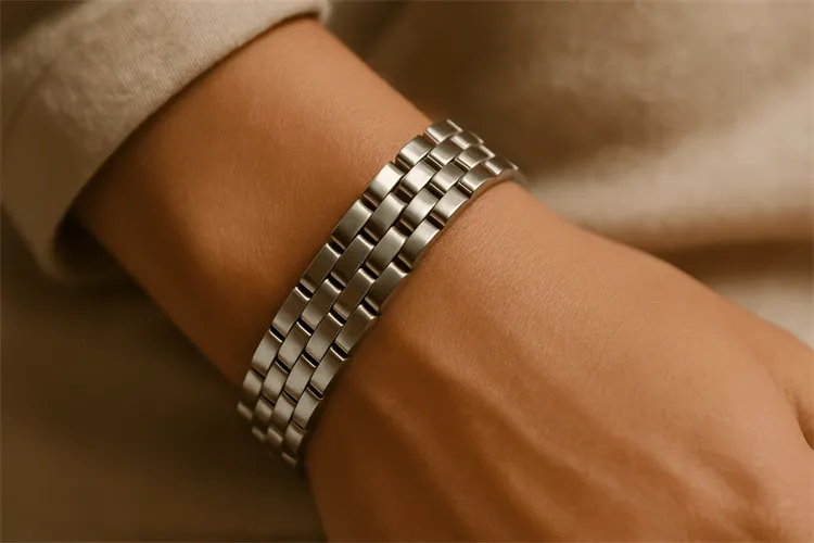 Stainless steel jewelry: comfortable, durable, and stylish for everyday wear. Stainless steel jewelry: comfortable, durable, and stylish for everyday wear.
