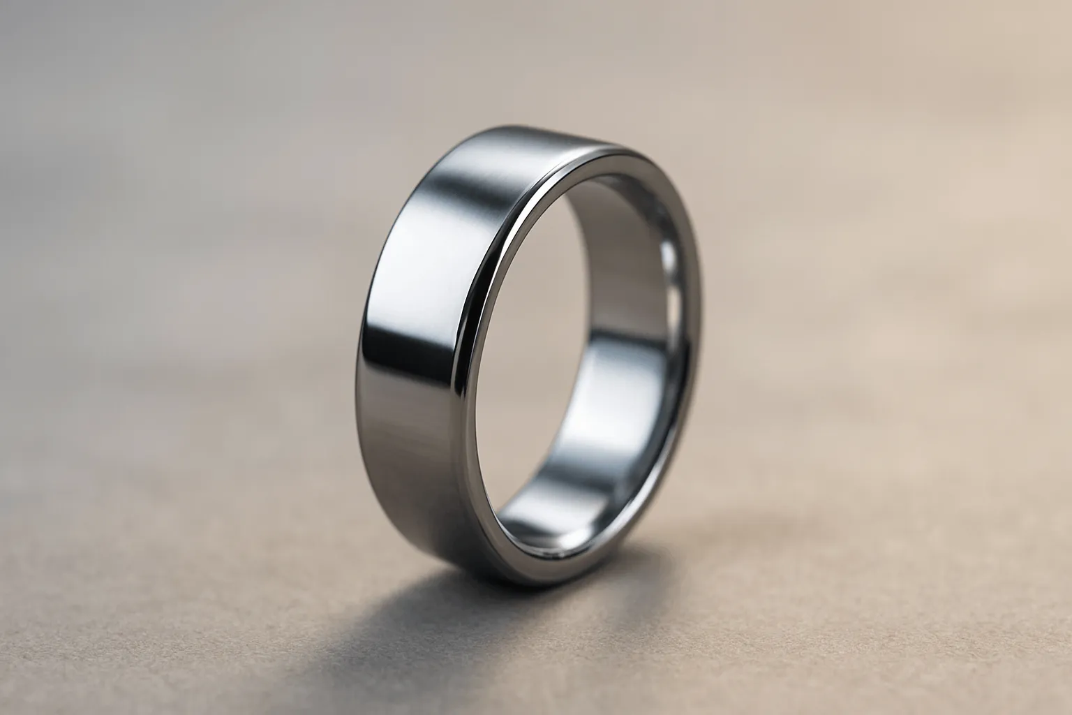 High-end modern tungsten ring