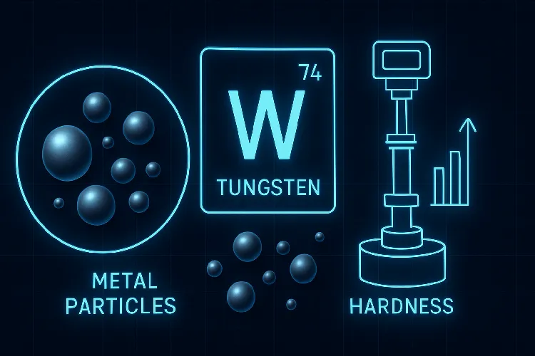 Tungsten material breakdown with a tech feel Tungsten material breakdown with a tech feel