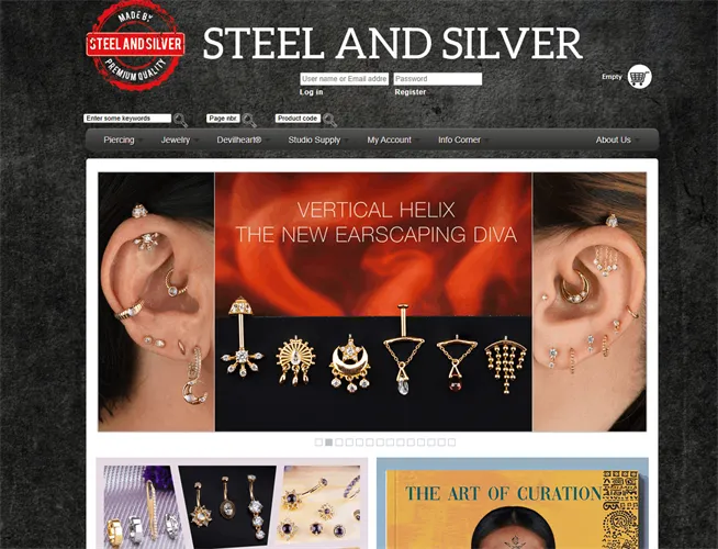 Bodysteel and Silver Co., Ltd Website Bodysteel and Silver Co., Ltd Website