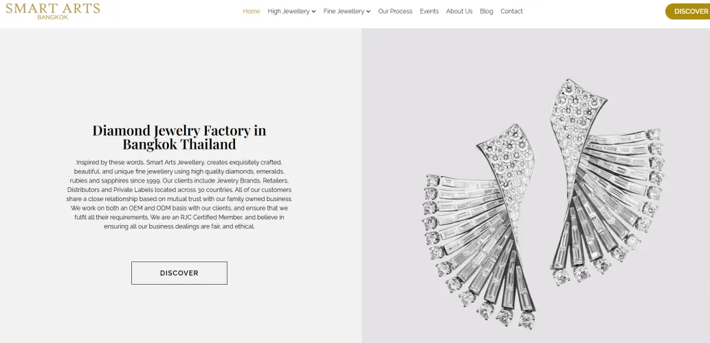 Smart Arts Jewellery Website Smart Arts Jewellery Website