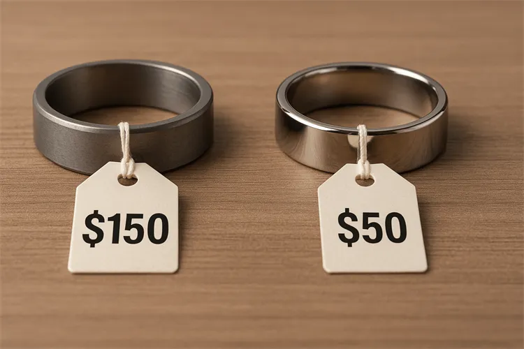 Titanium vs Stainless Steel Jewelry Cost Comparison Titanium vs Stainless Steel Jewelry Cost Comparison