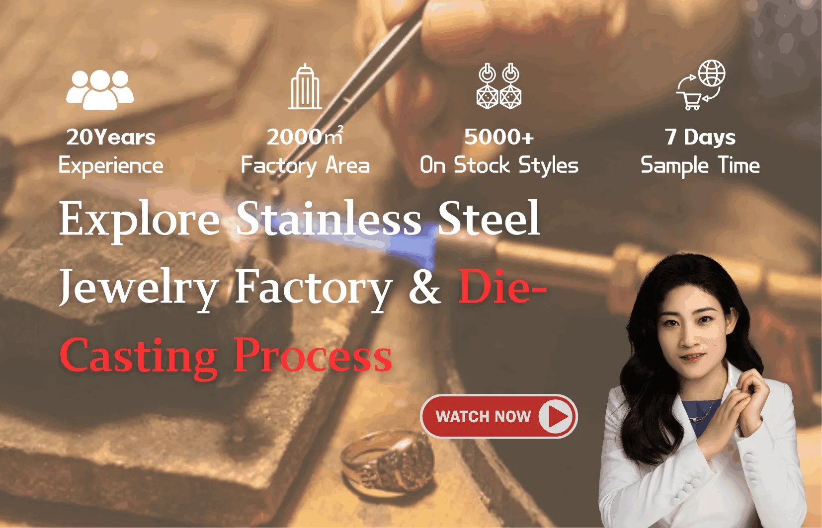 image compress Explore Stainless Steel Jewelry Factory Die Casting Process