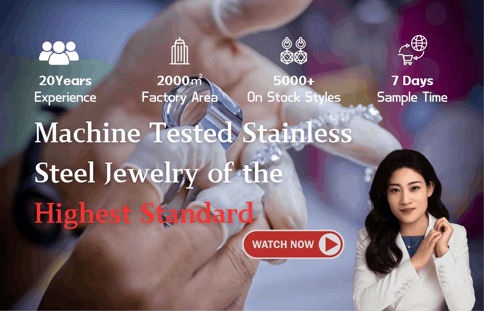 image compress Machine Tested Stainless Steel Jewelry of the Highest Standard