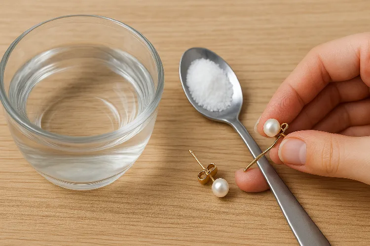 How to deal with the situation where the back of earrings gets stuck or damaged.