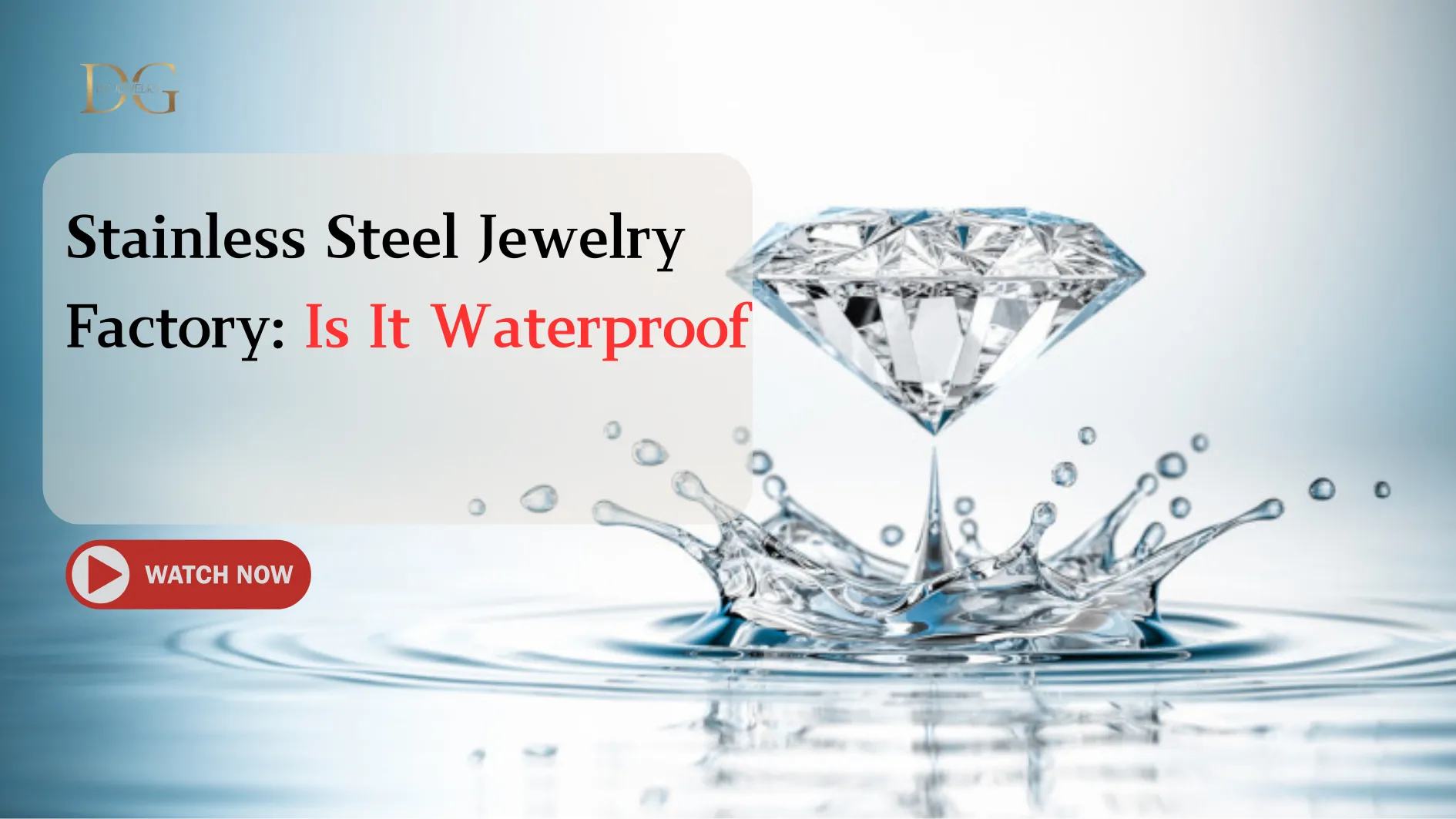 Stainless Steel Jewelry Factory: Is It Waterproof?