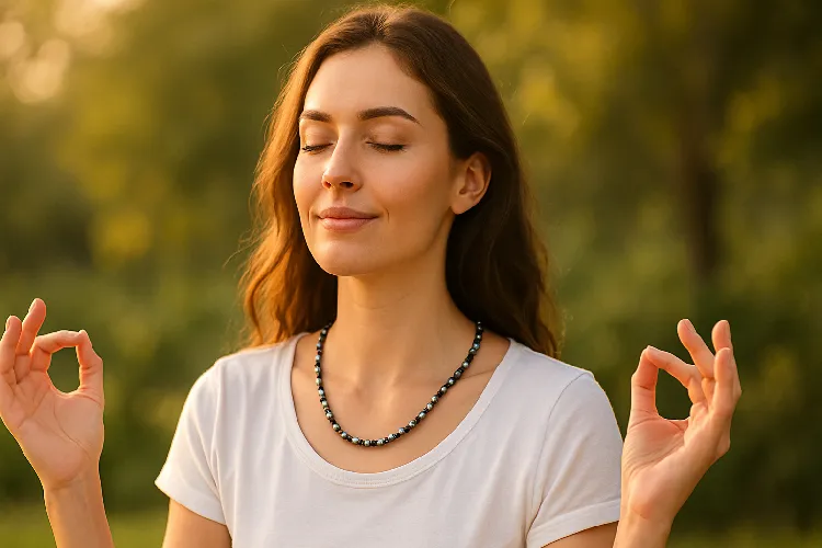 Magnetic jewelry for reducing stress and improving mood Magnetic jewelry for reducing stress and improving mood