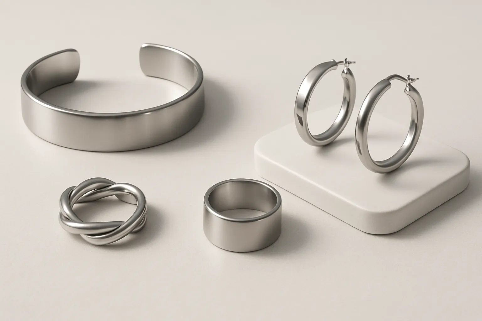 Stainless steel jewelry cover image