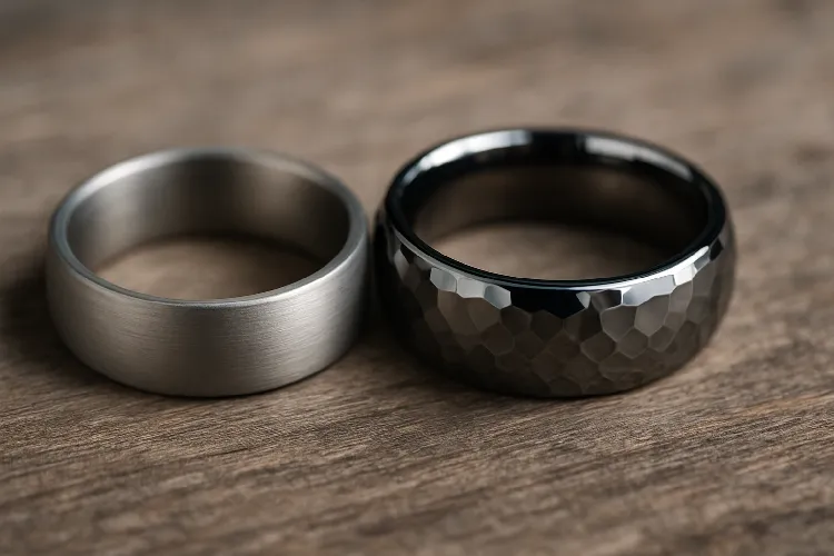 Titanium vs Tungsten - Exploring two popular metals for jewelry