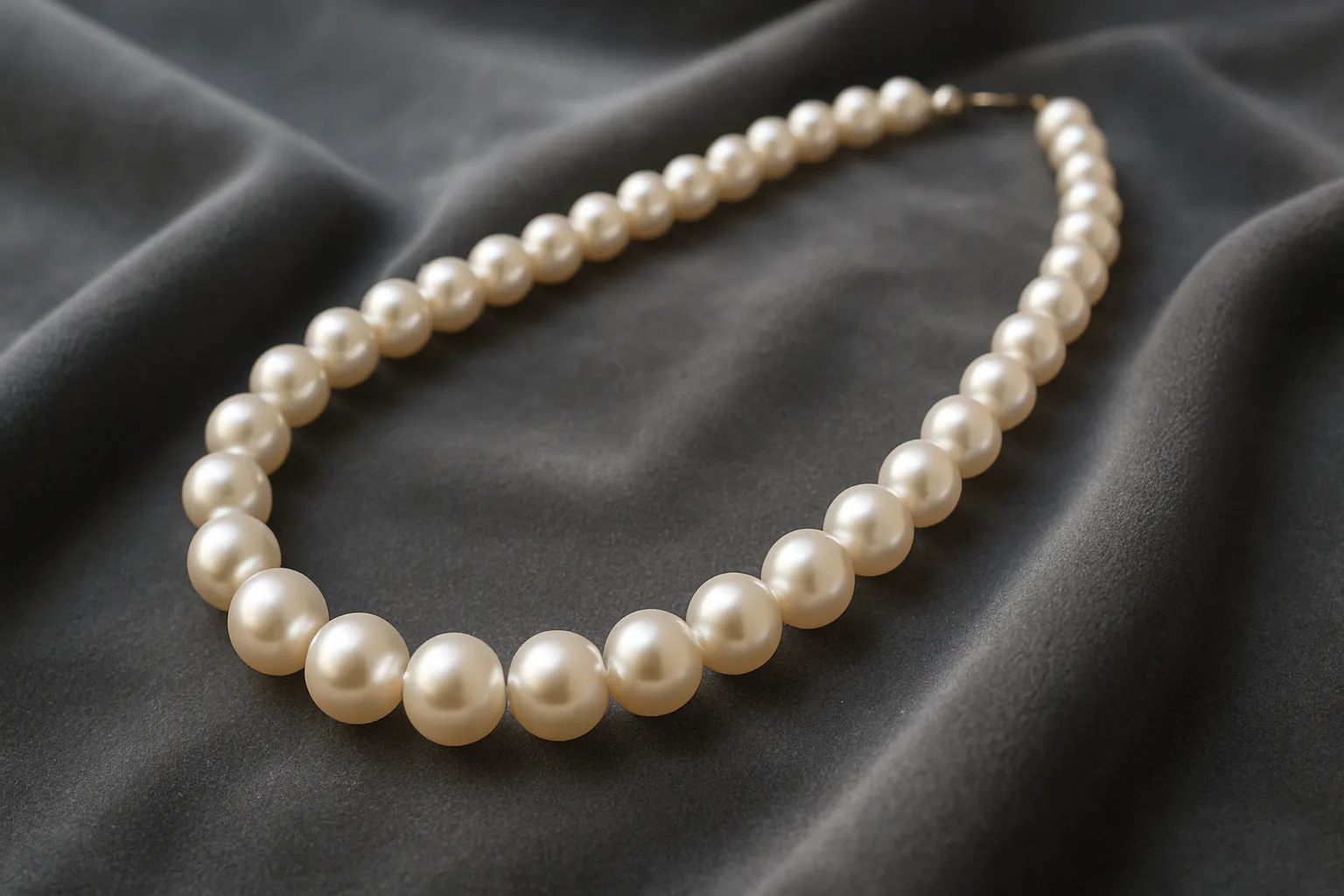Elegant pearl necklace showcasing timeless luxury