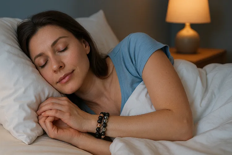 Improved sleep quality with magnetic necklaces Improved sleep quality with magnetic necklaces
