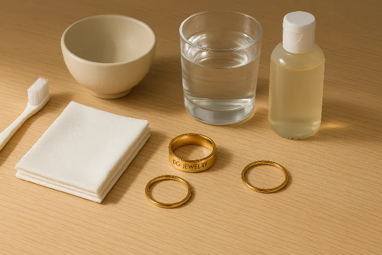 Gold jewelry cleaning tools Gold jewelry cleaning tools