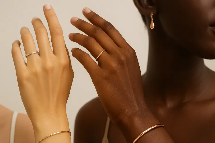 Jewelry matching different skin undertones Jewelry matching different skin undertones