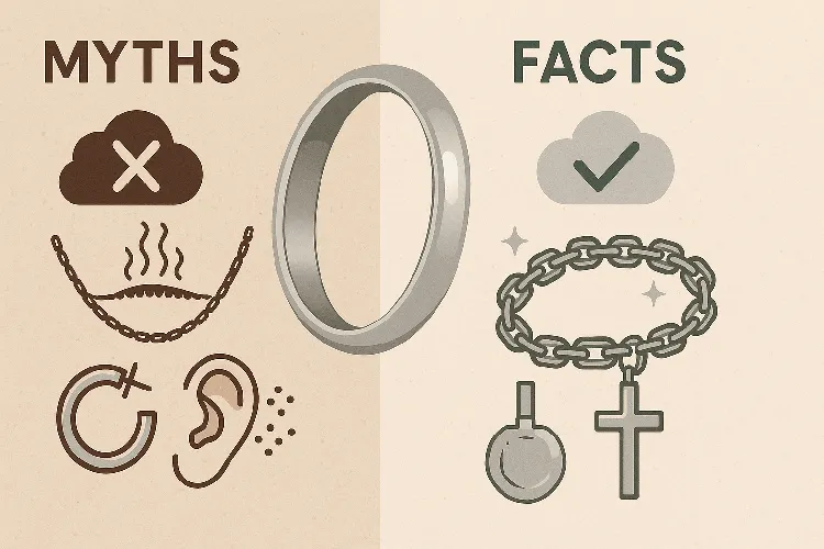 Debunking myths about stainless steel jewelry Debunking myths about stainless steel jewelry