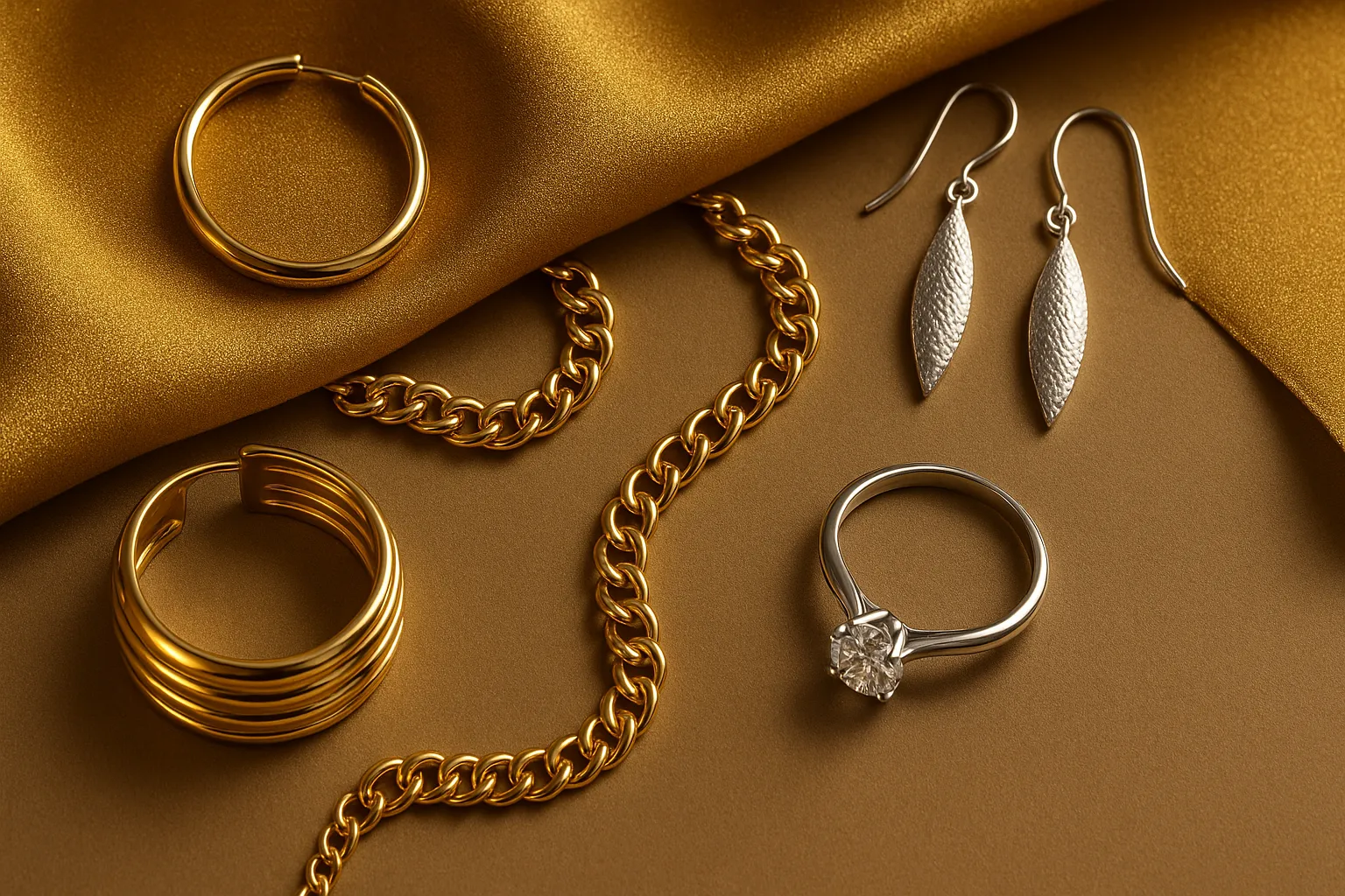 Gold and silver jewelry for every occasion