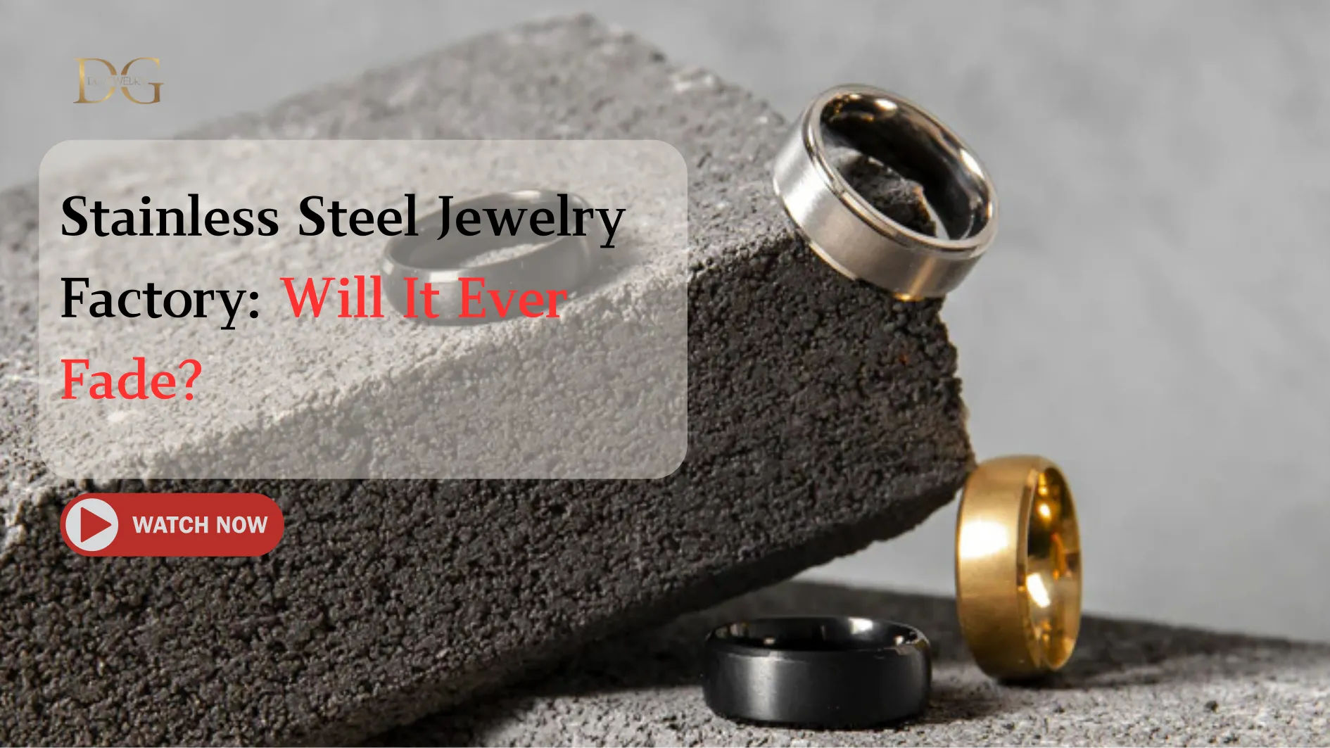 Stainless Steel Jewelry Factory Will It Ever Fade