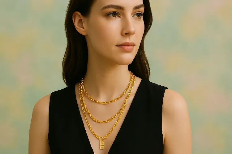 Gold Chain of Various Lengths on a Model Gold Chain of Various Lengths on a Model