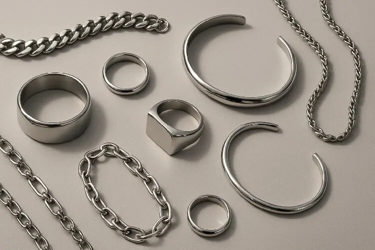 Stainless steel jewelry: modern, sleek, and durable Stainless steel jewelry: modern, sleek, and durable
