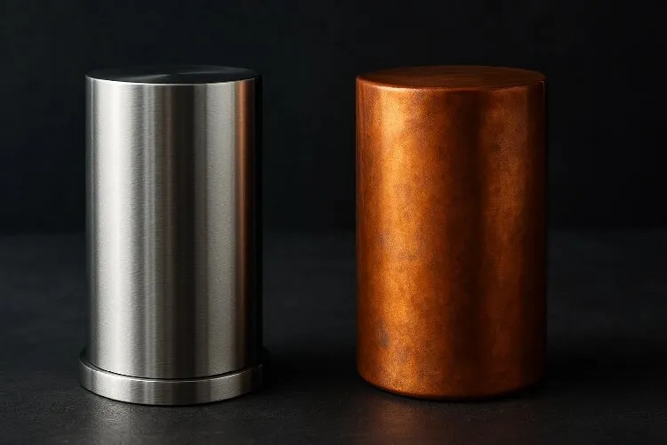 Choosing between modern stainless steel and vintage copper jewelry Choosing between modern stainless steel and vintage copper jewelry