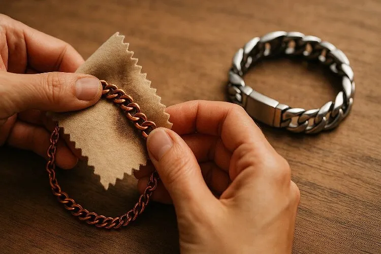 Comparing maintenance needs for copper vs. stainless steel jewelry Comparing maintenance needs for copper vs. stainless steel jewelry
