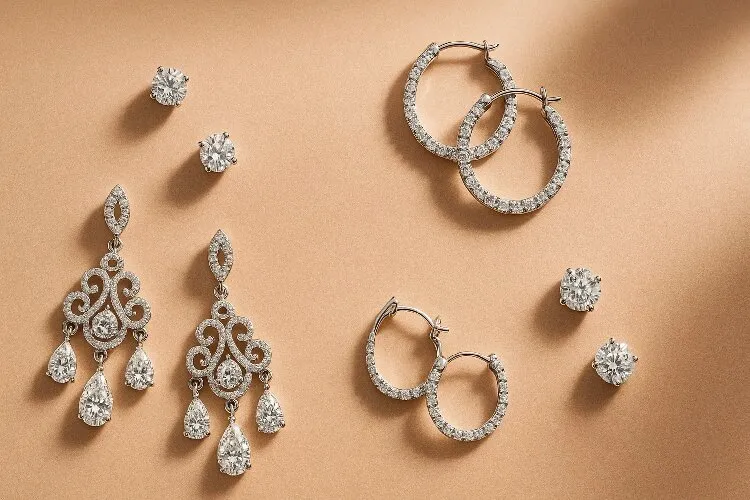 Elegant diamond earrings collection for any occasion Elegant diamond earrings collection for any occasion