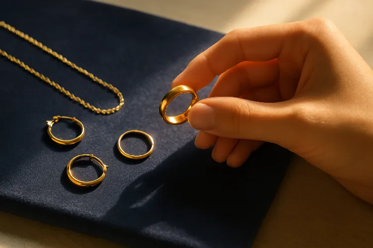 Gold jewelry collection Gold jewelry collection
