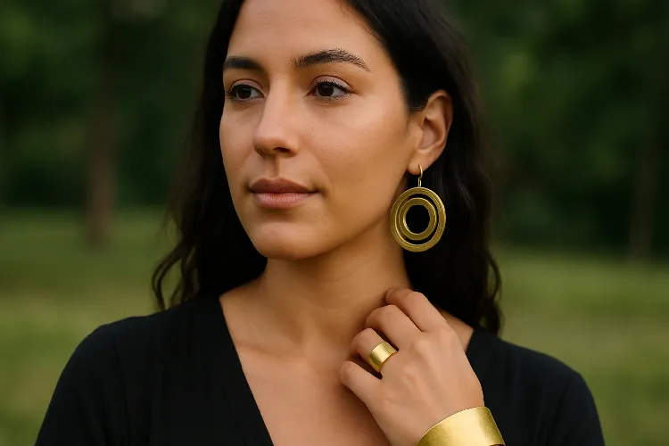 Hypoallergenic brass jewelry for sensitive skin Hypoallergenic brass jewelry for sensitive skin