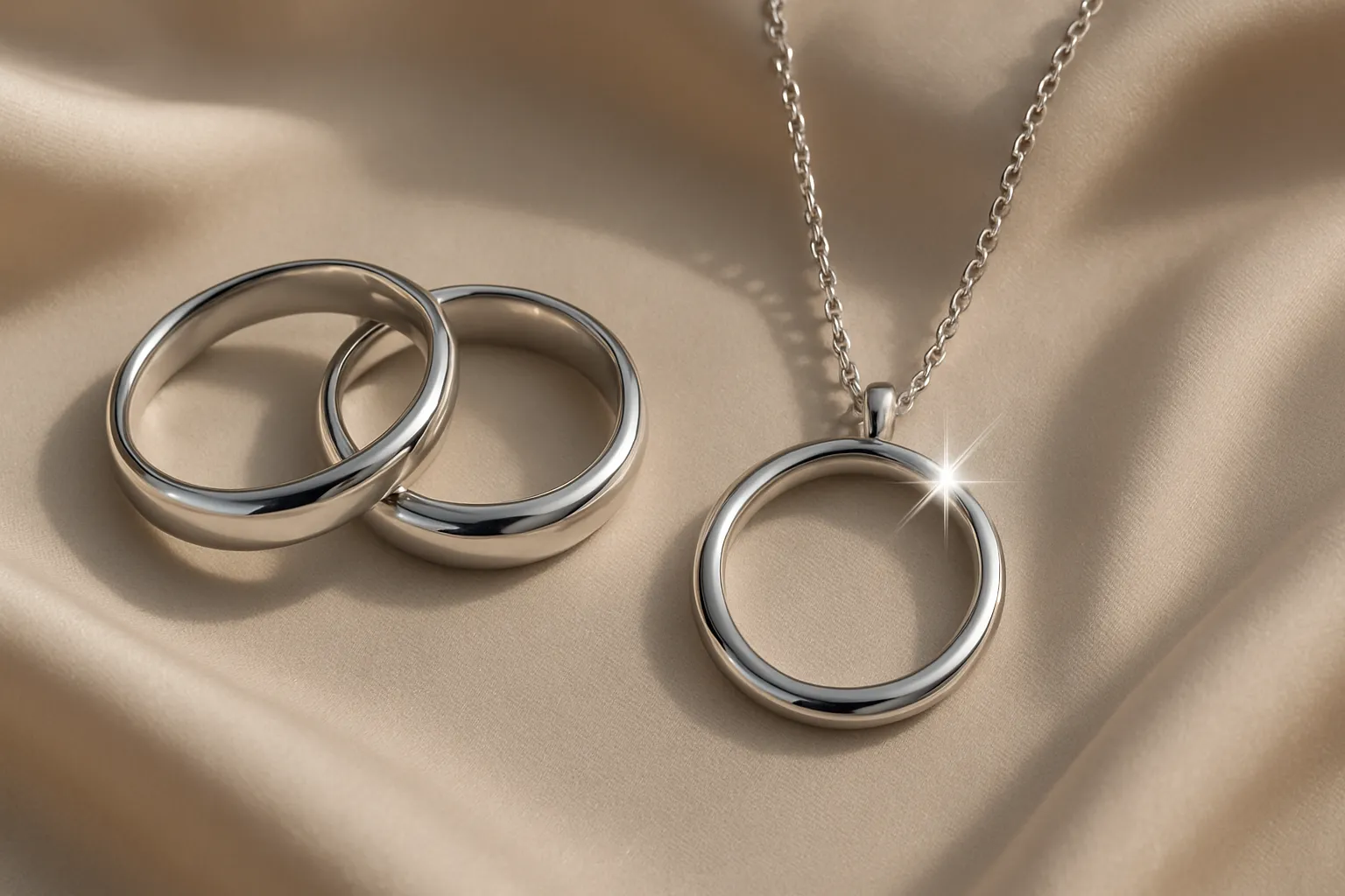 925 sterling silver jewelry, showcasing solid and lustrous silver ornaments