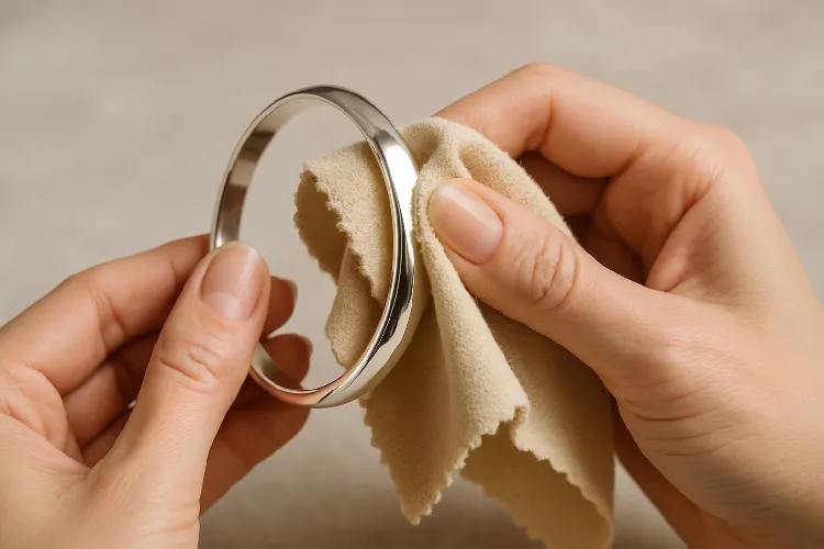 Cleaning silver jewelry to maintain its shine and beauty Cleaning silver jewelry to maintain its shine and beauty