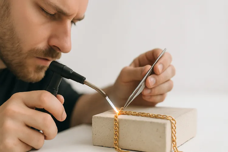 Jeweler welding bracelet Jeweler welding bracelet