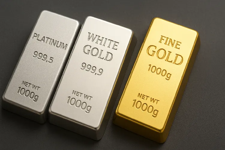 Investment Potential: Platinum, White Gold, Yellow Gold Investment Potential: Platinum, White Gold, Yellow Gold