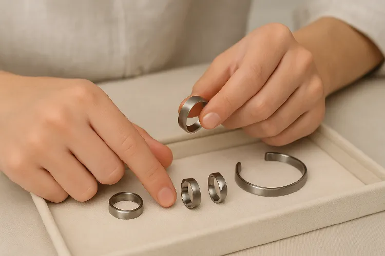 Selecting the right titanium jewelry Selecting the right titanium jewelry