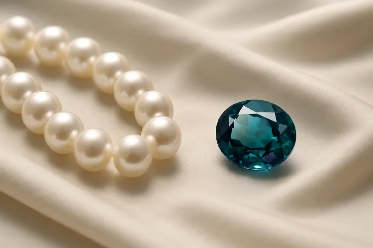June birthstones: pearl and alexandrite June birthstones: pearl and alexandrite