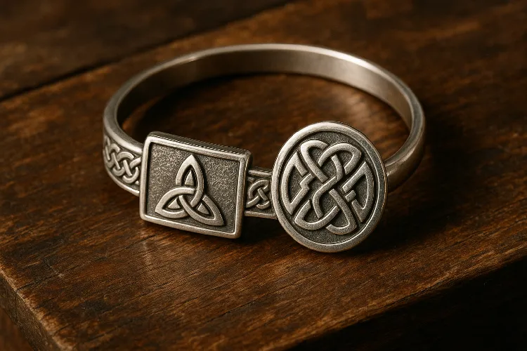 Timeless silver jewelry with Celtic symbols. Timeless silver jewelry with Celtic symbols.