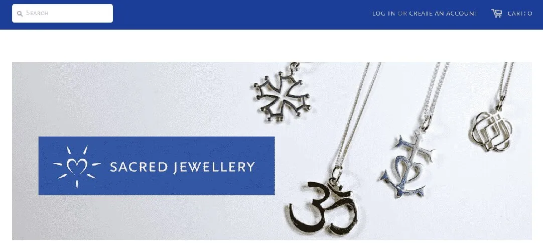 Sacred Jewellery Website Sacred Jewellery Website