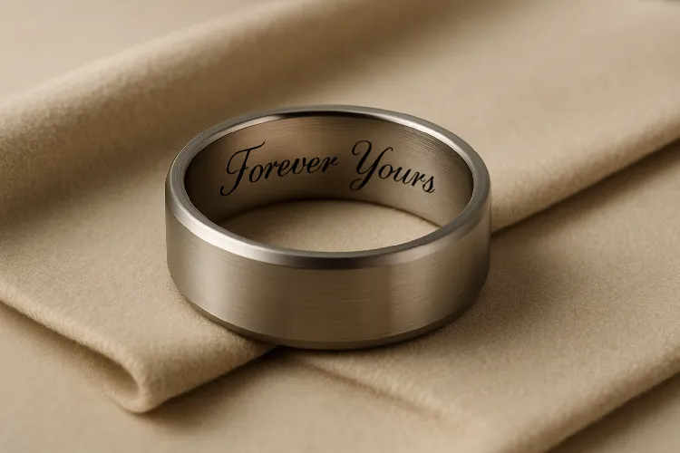 Custom titanium rings: Personalized craftsmanship. Custom titanium rings: Personalized craftsmanship.