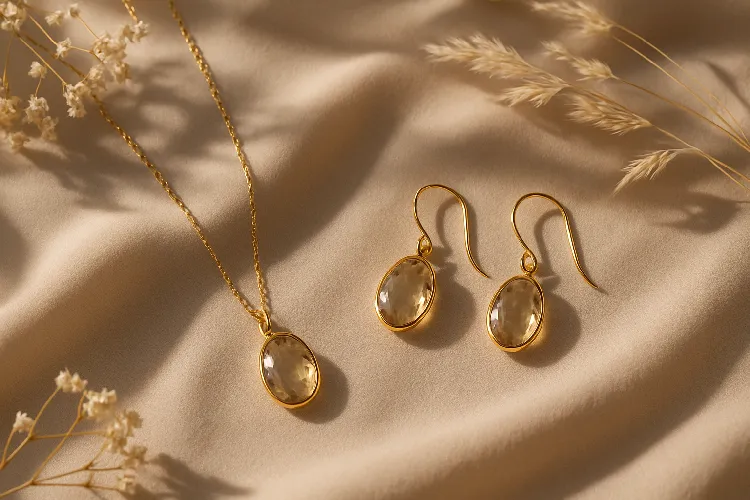 Elegant necklace display for final decision Elegant necklace display for final decision