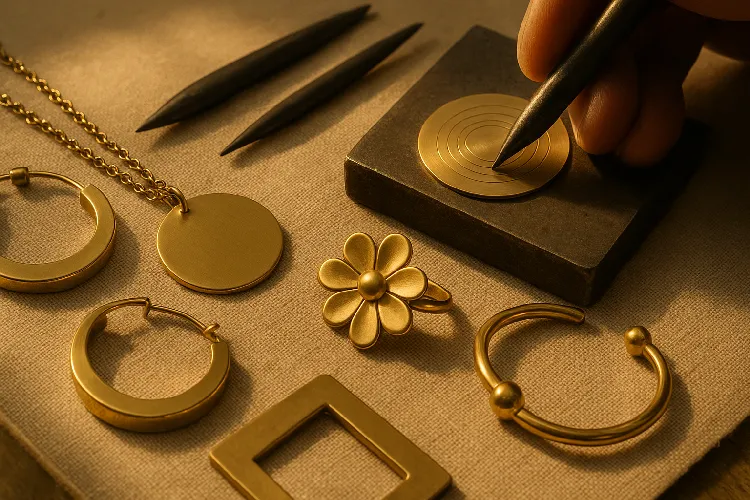 Brass jewelry craftsmanship and innovative designs Brass jewelry craftsmanship and innovative designs