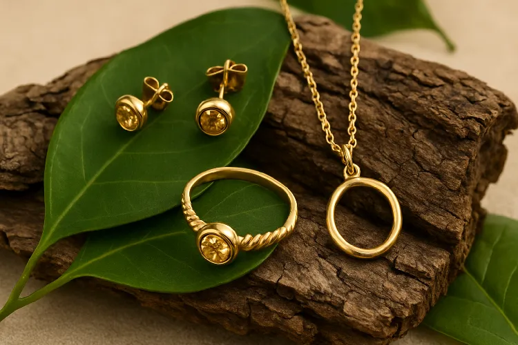 Sustainable Yellow Gold Jewelry Sustainable Yellow Gold Jewelry