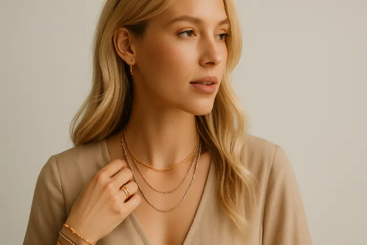 Trend of mixing metals with blonde hair for a chic look Trend of mixing metals with blonde hair for a chic look